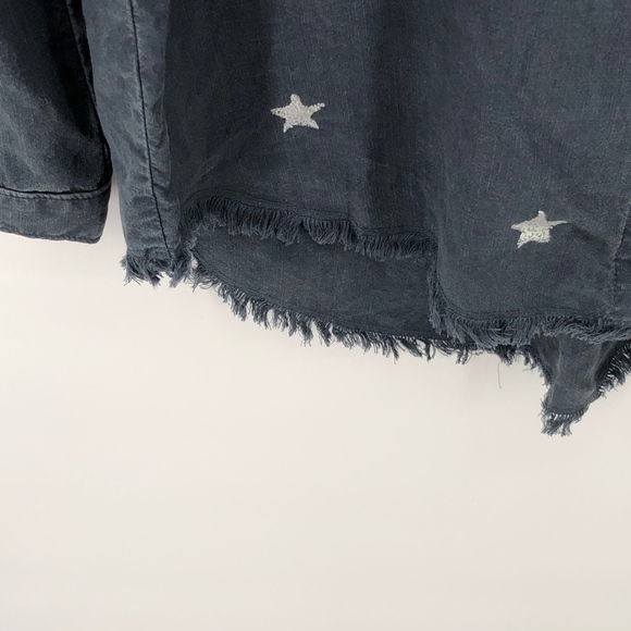 Anthropologie Cloth & Stone buttdown stargazer Top - Picture 5 of 8